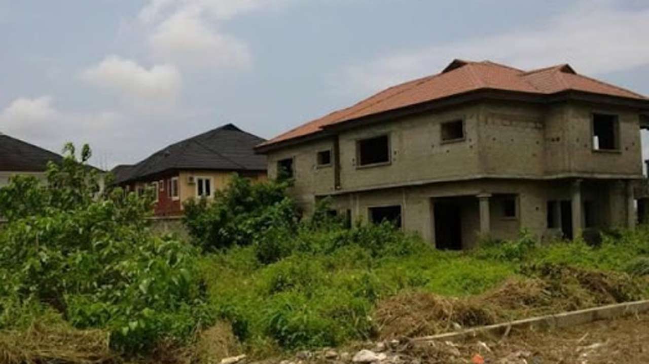 abandoned Lagos buildings