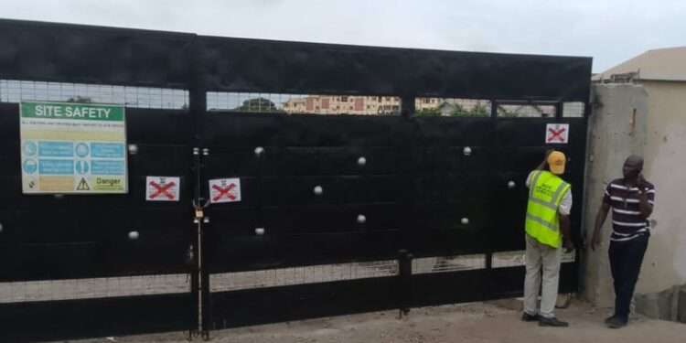 The Lagos State Government has taken decisive action by sealing Maverick Estate in Gbagada, citing encroachment on a designated wetland