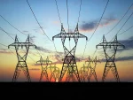 transmission lines electricity countryside power plants homes