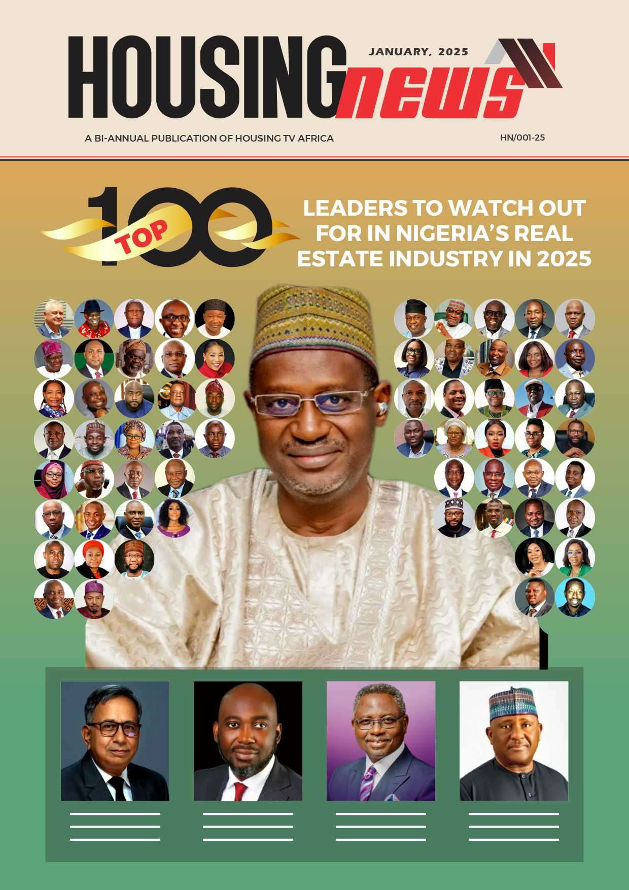 Top 100 Leaders to Watch Out for in Nigeria's Real Estate Industry in 2025