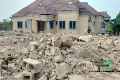 The Oyo State Government has launched a demolition exercise targeting illegal properties on government lands across Ibadan.